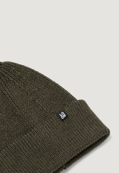 bonnet logo kaki