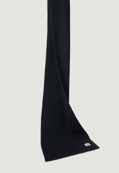 écharpe verticale noir