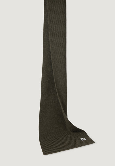 écharpe verticale kaki