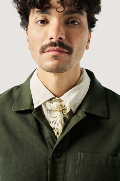 veste (nouvelle génération) loom face visage col kaki