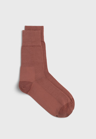 les chaussettes en coton bio Rose vintage main