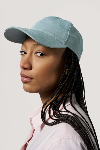 casquette bleu clair loom profil