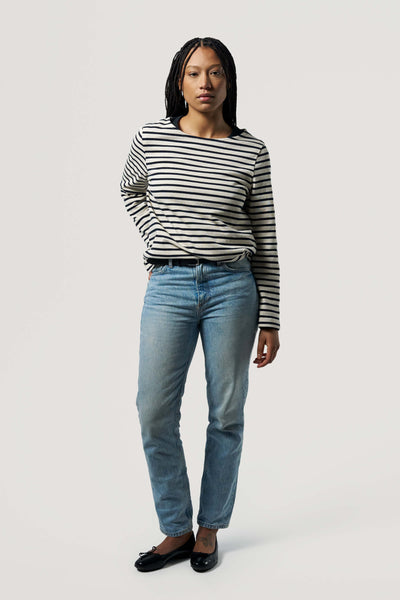 Marinière Rayé bleu marine