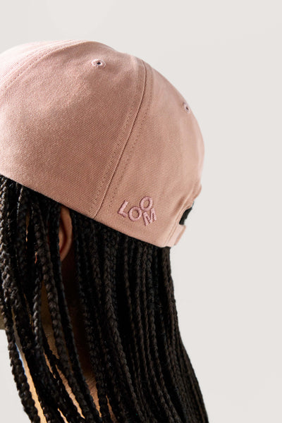 casquette rose loom profil logo