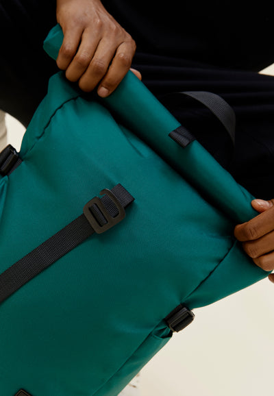 sac à dos loom vert canard imperméable