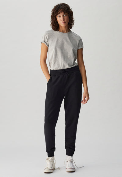 t-shirt coton bio loom gris clair en pied